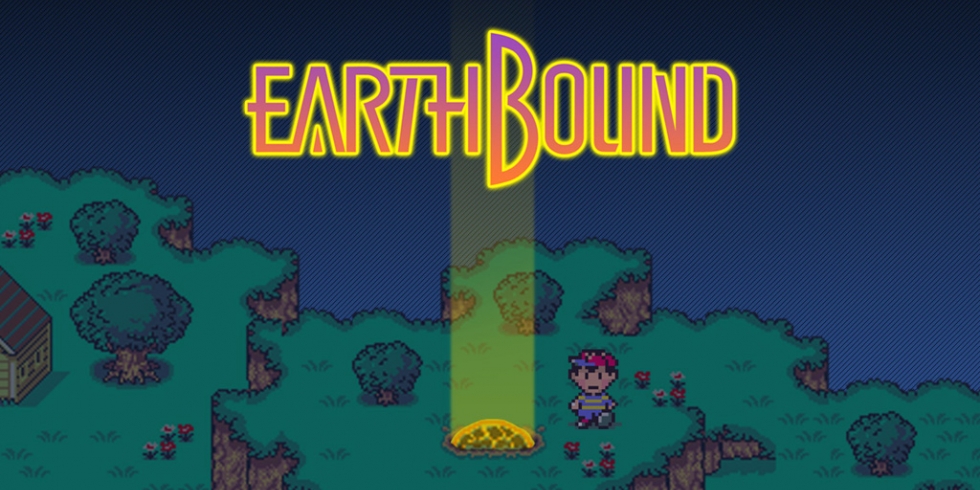 Earthbound banneri retromuistelo