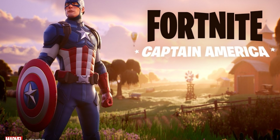 Fortnite Captain America Kapteeni Amerikka