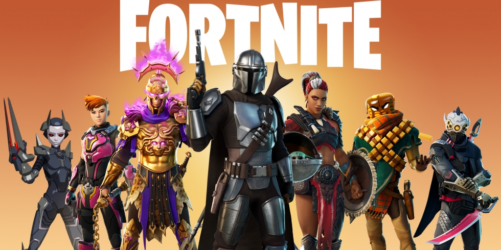 Fortnite Mandalorian ja kumppanit