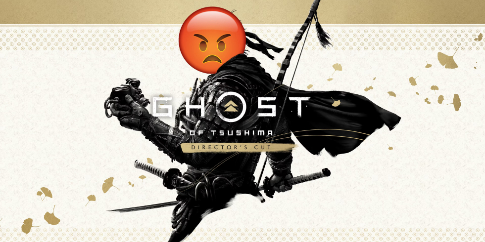 Ghost of Tsushima ja vihainen naama