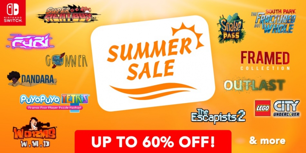 Nintendo Switch Summer Sale kesä alennusmyynnit