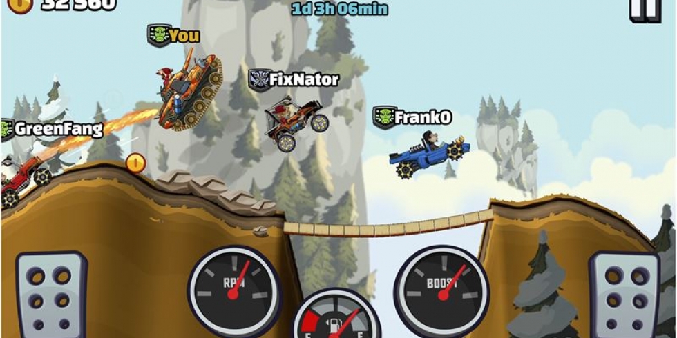 Hill Climb Racing 2, Fingersoft, Oulu, mobiilipeli