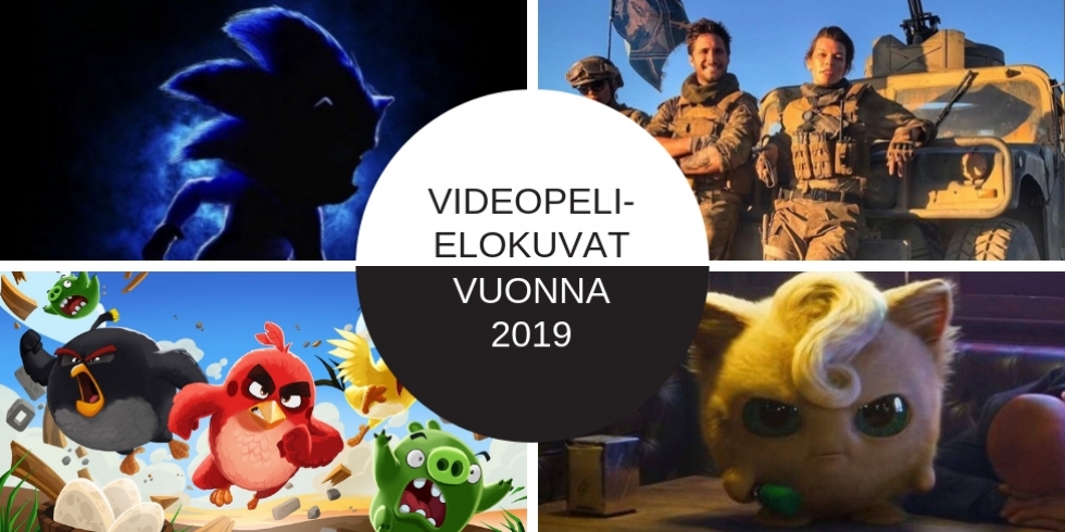 Videopelielokuvat vuonna 2019