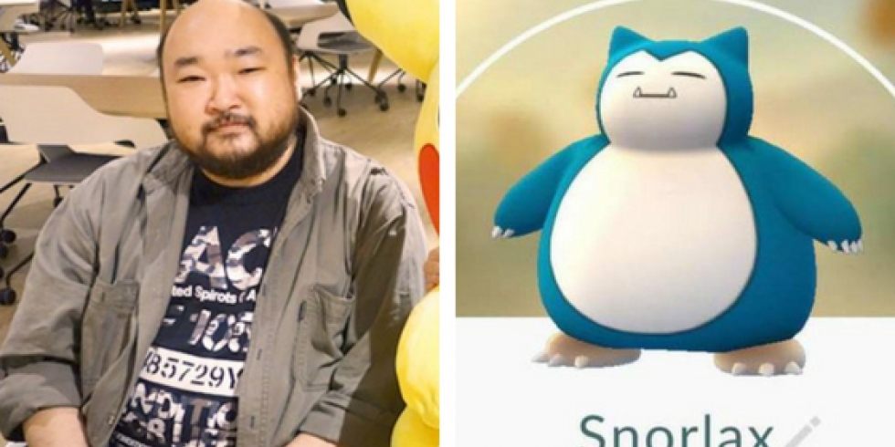 Koji Nishino Snorlax kaksi marjaa