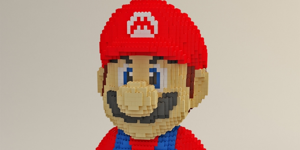 Lego Mario hahmo Nintendo palikka