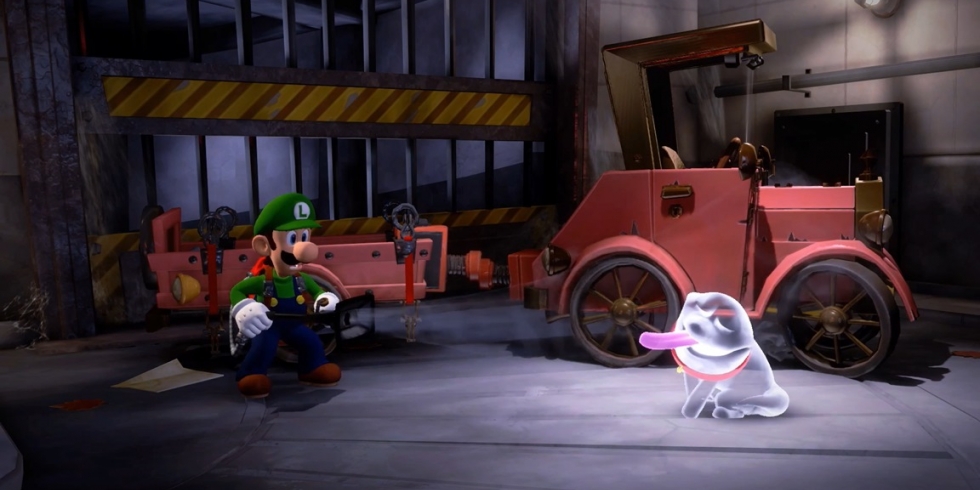 Luigi's Mansion 3 koirahaamu kuvissa