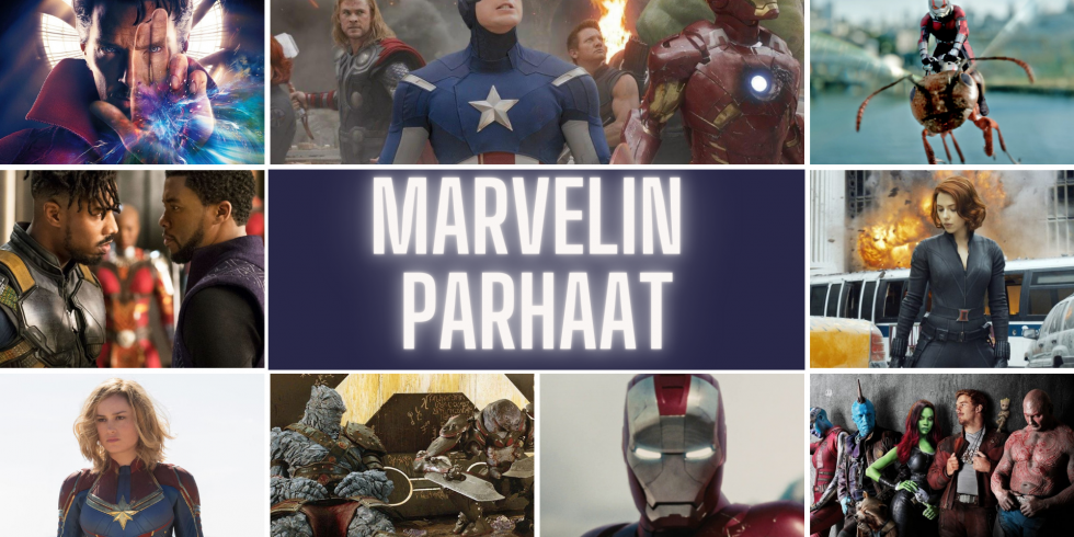 Marvelin parhaat MCU nostokuva toimitus valitsee