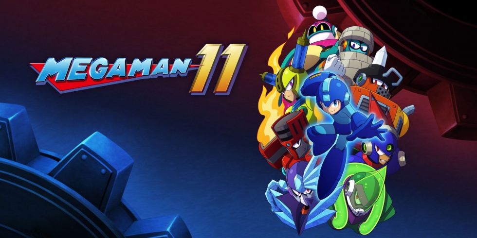 Mega Man 11 banneri