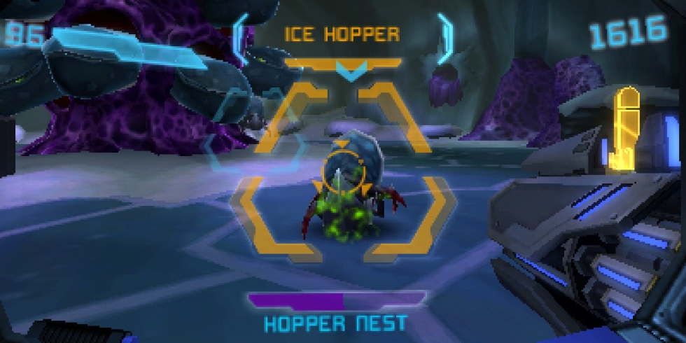 Metroid Prime Federation Force ice hopper
