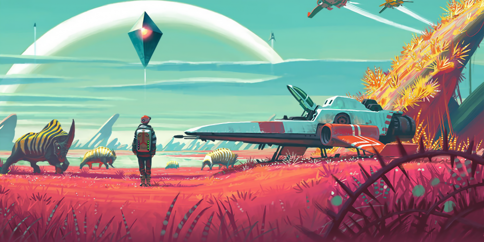 No Man's Sky konseptitaidetta