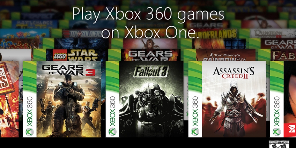 Xbox 360 games on Xbox One