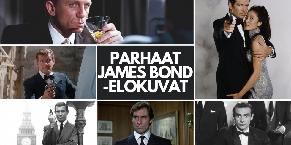 Parhaat James Bond 007 -elokuvat