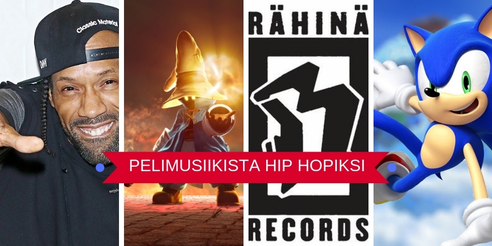 Pelimusiikista hip hopiksi banneri Redman Rähinä Sonic FFIX