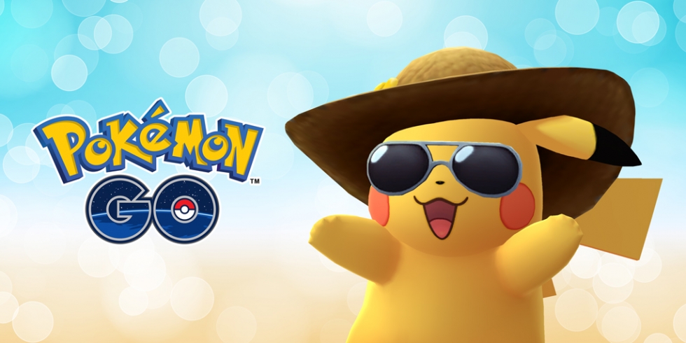 Pokémon Go 2 vuotta Pikachu aurinkolaseissa