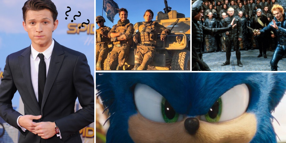 Vuoden 2020 pelielokuvat Sonic Monster Hunter Uncharted sekä Dune