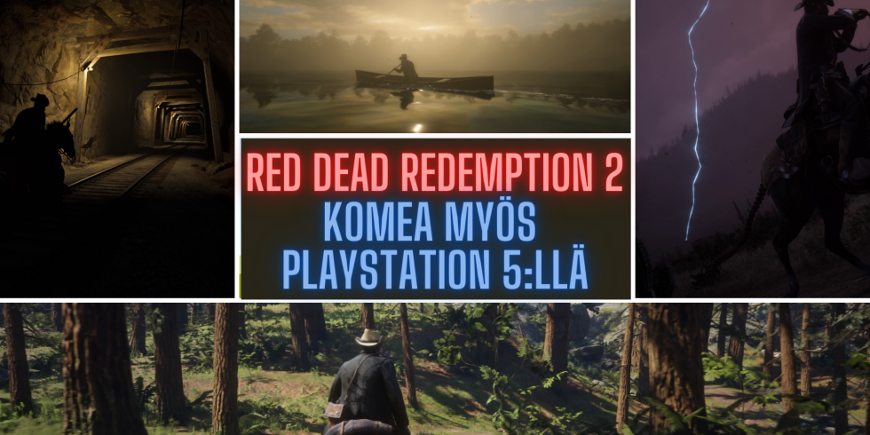 RED DEAD REDEMPTION 2 PlayStation 5:llä nostokuva