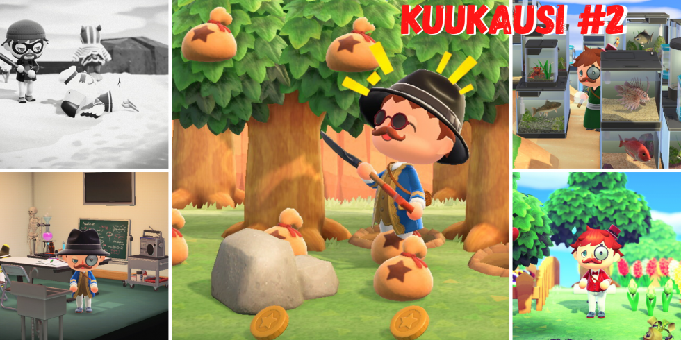 Animal Crossing: New Horizons toinen kuukausi Midgar-saarella