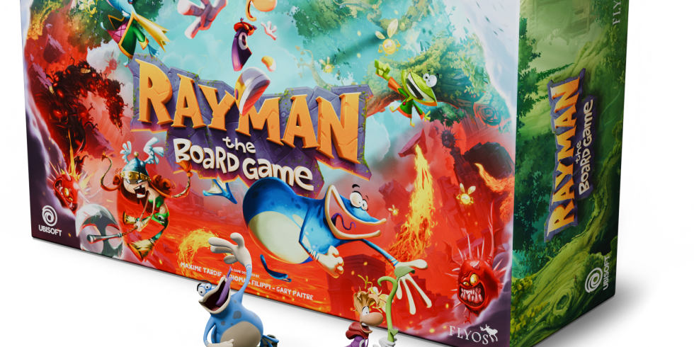 Rayman the board game lautapeli