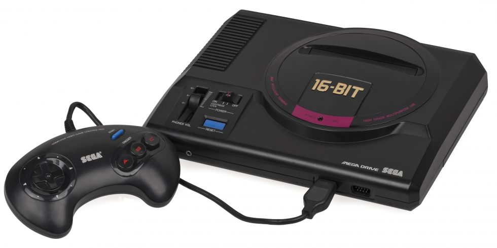 Sega Mega Drive, konsoli ja ohjain