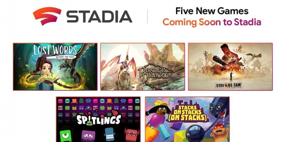 Stadia new games spring kevät 2020