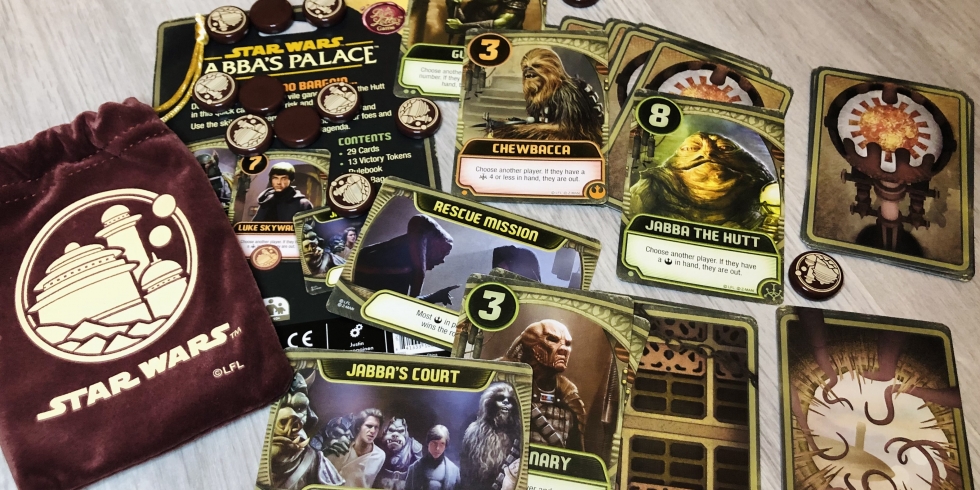 Star Wars Jabbas Palace A Love Letter Game all