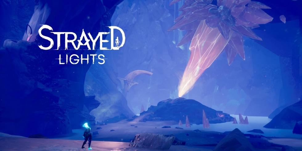 Strayed Lights title screen