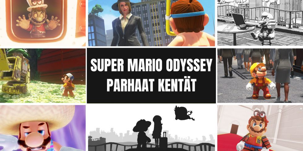 Super Mario Odyssey parhaat kentät nostokuva