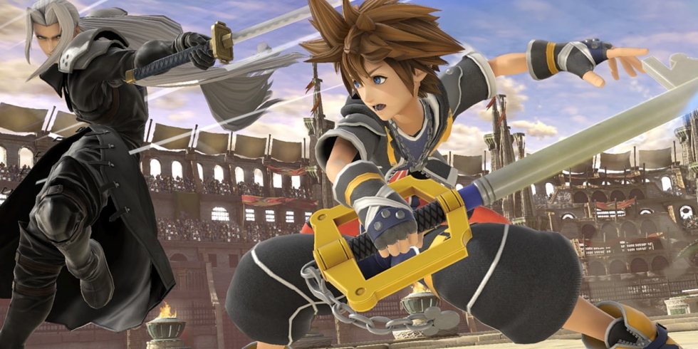 Super Smash Bros. Ultimate Sora ja Sephiroth