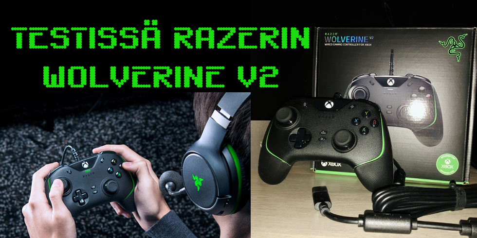 Testissä Razerin wolverine V2