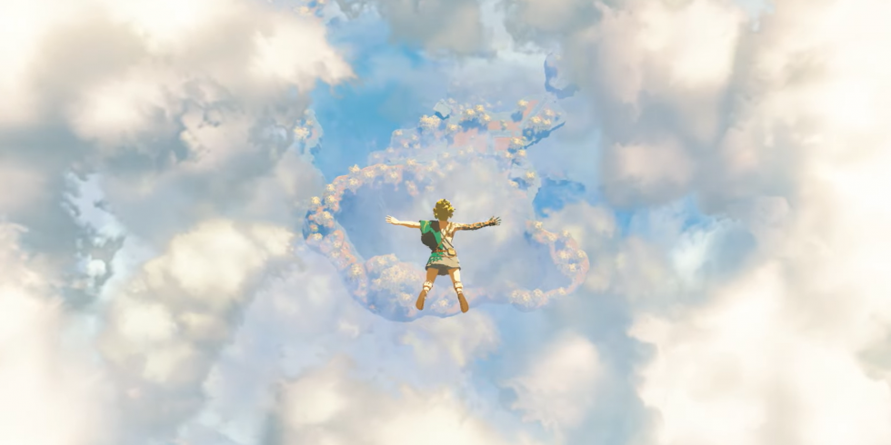 The Legend of Zelda Breath of the Wild -jatko-osassa vapaapudotaan korkealta