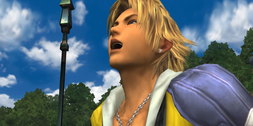 Final Fantasy X Tidus nauraa