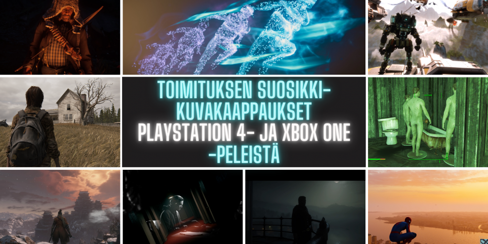 Toimitukset suosikkikuvakaappaukset PS4 ja XBOX ONE