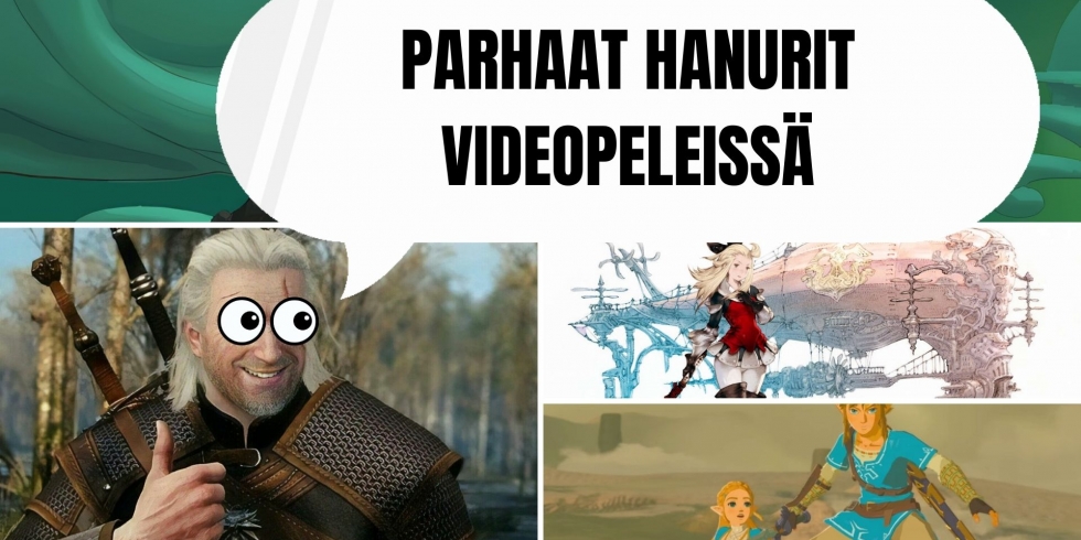 Videopelien parhaat hanurit