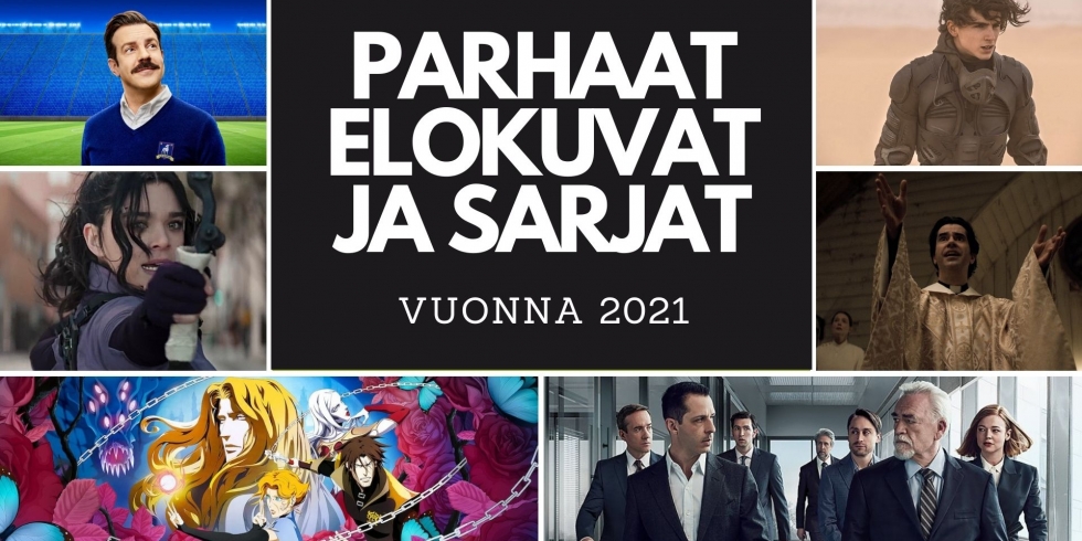 Vuoden 2021 parhaat elokuvat ja sarjat nostokuva