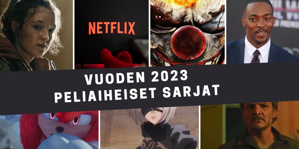 Vuoden 2023 peliaiheiset sarjat nostokuva