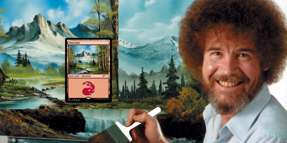 Bob Ross Magic: The Gathering