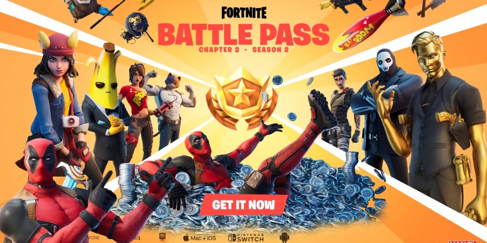 Fortnite season 2 chapter 2 Top Secret Battle Pass