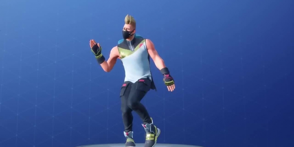 Fortnite Milly Rock Swipe It tanssi koreografia