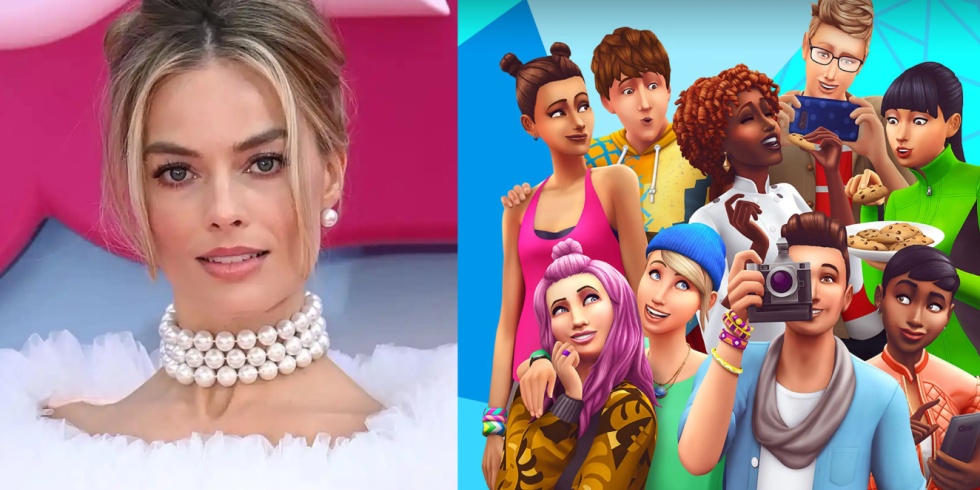 margot robbie the sims elokuva