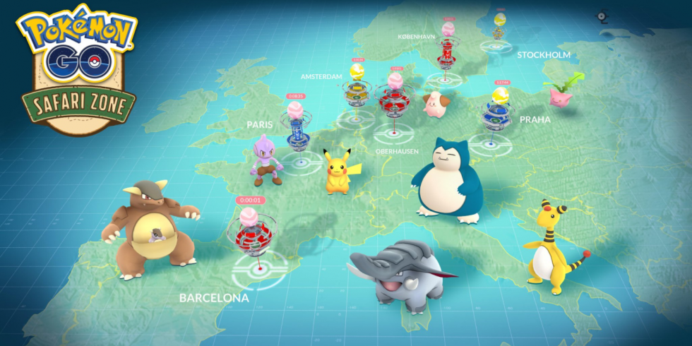 Pokémon GO Safari Zone