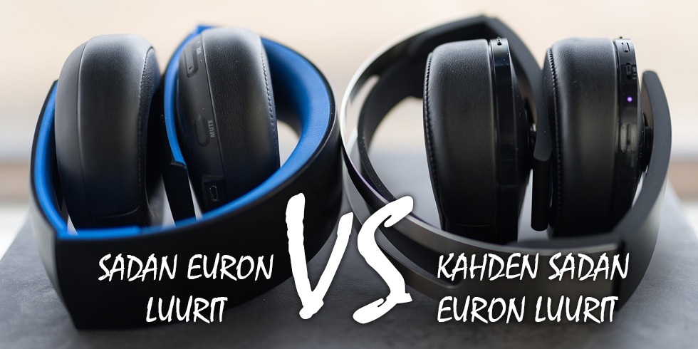 Sony PlayStation Platinum Wireless Headset vs Sony PlayStation Wireless Stereo Headset 2.0