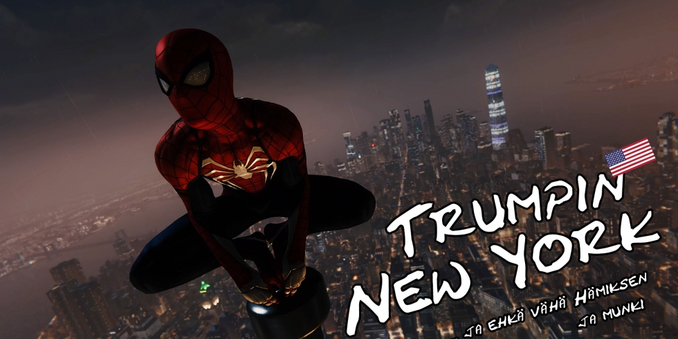 Spider Man Trump New York