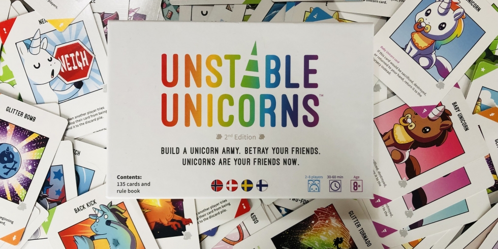 Unstable Unicorns korttipeli arvostelu