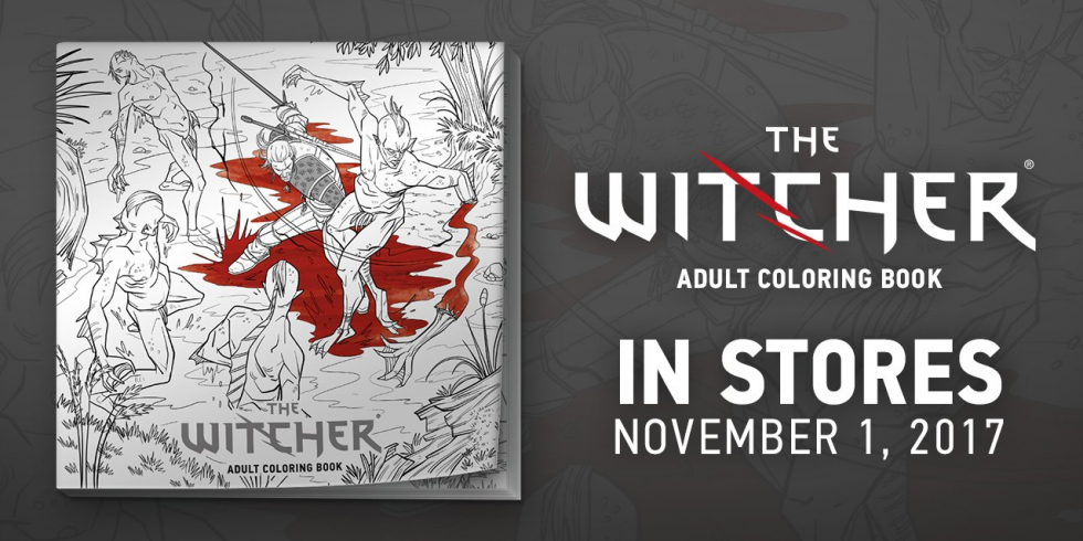 The Witcher: Adult Coloring Book