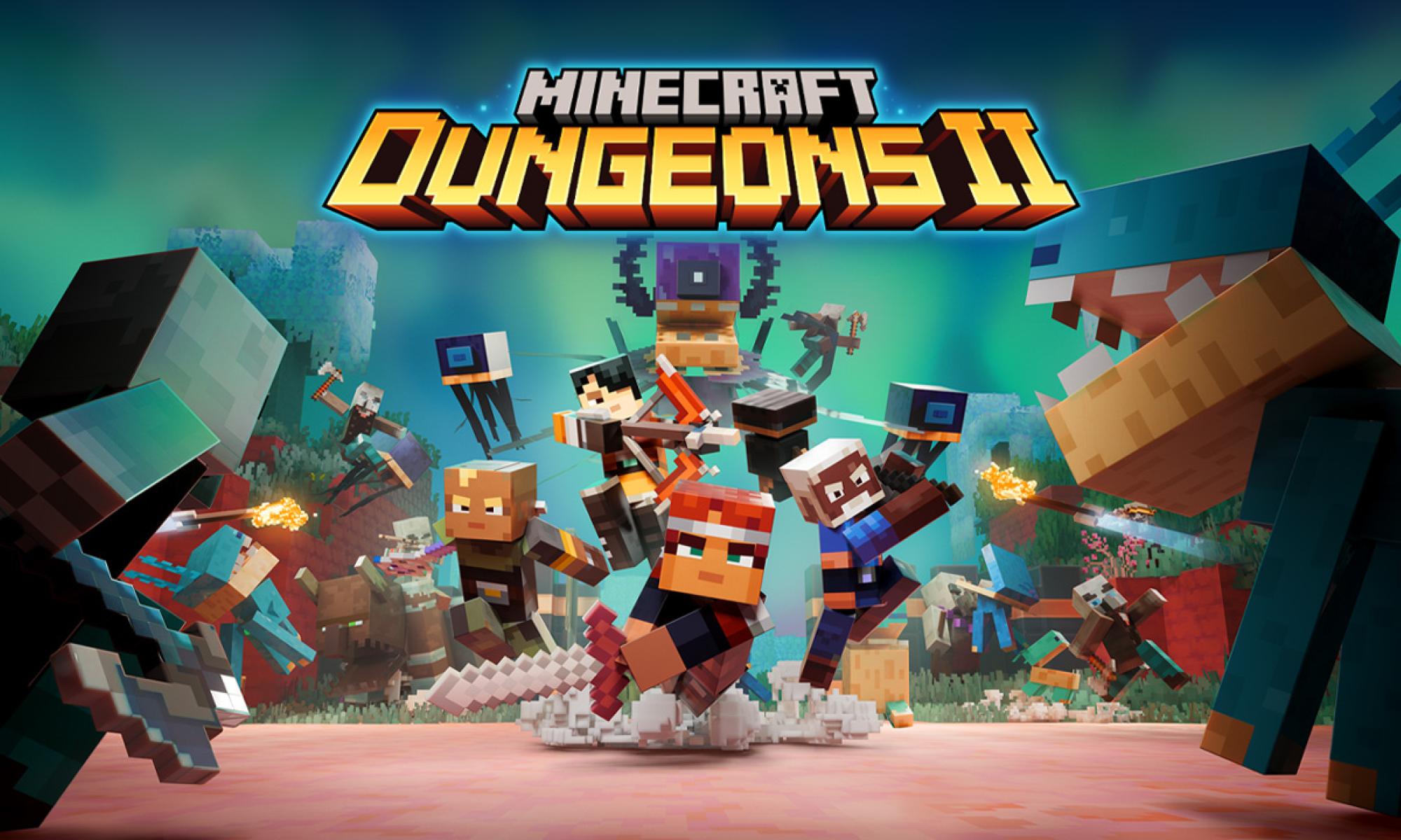 Minecraft Dungeons II key art
