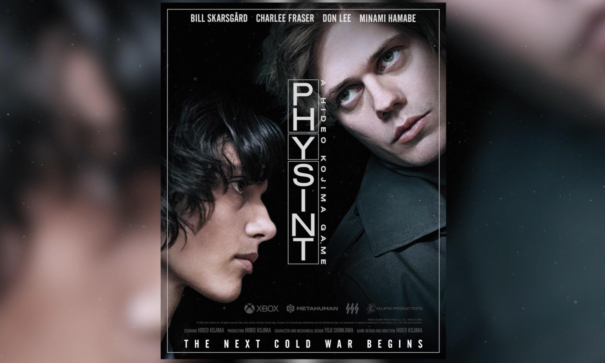 Physint, peli, uutinen, peliuutinen, hideo kojima, xbox, kojima productions, bill skarsgård