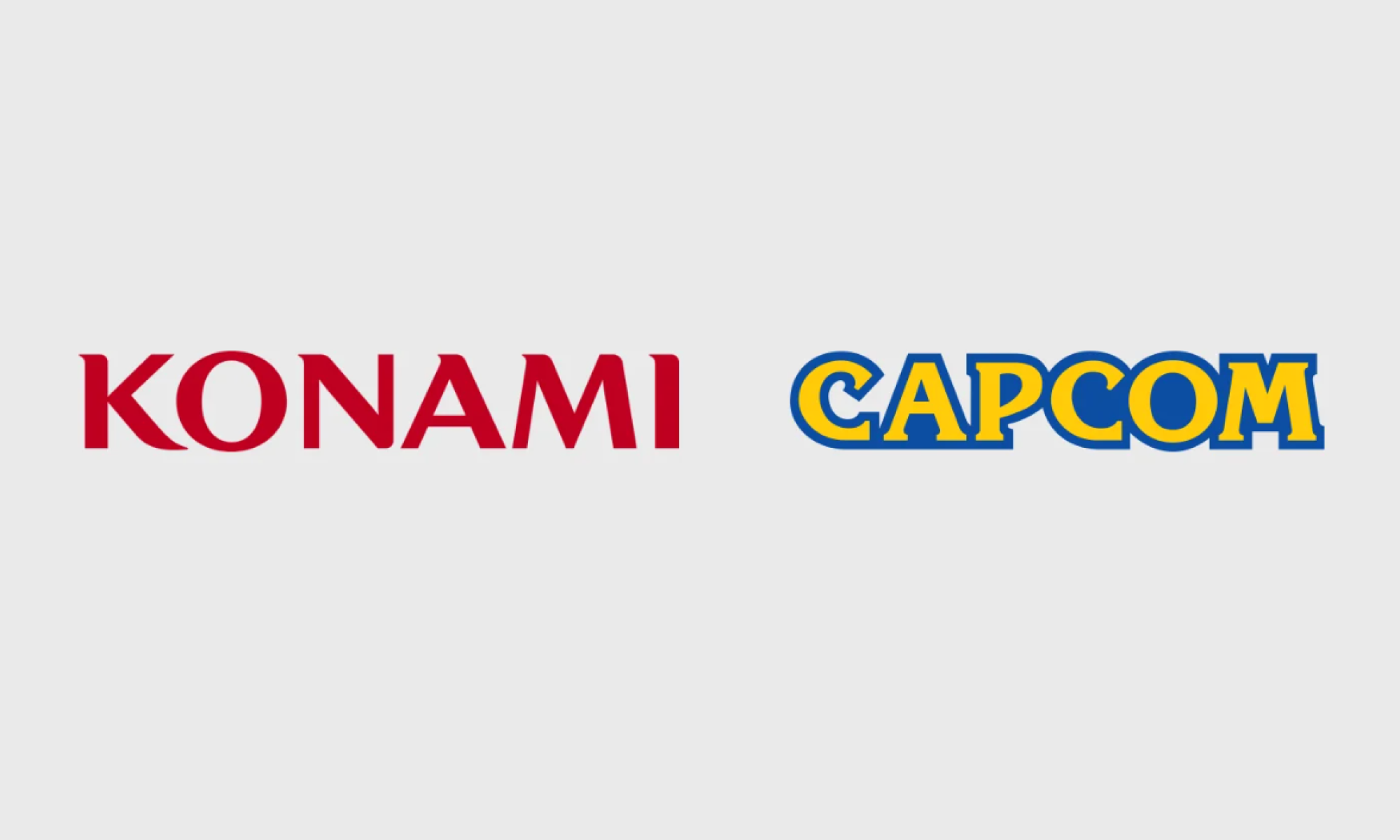 Konami, Capcom, pelit, peliuutinen