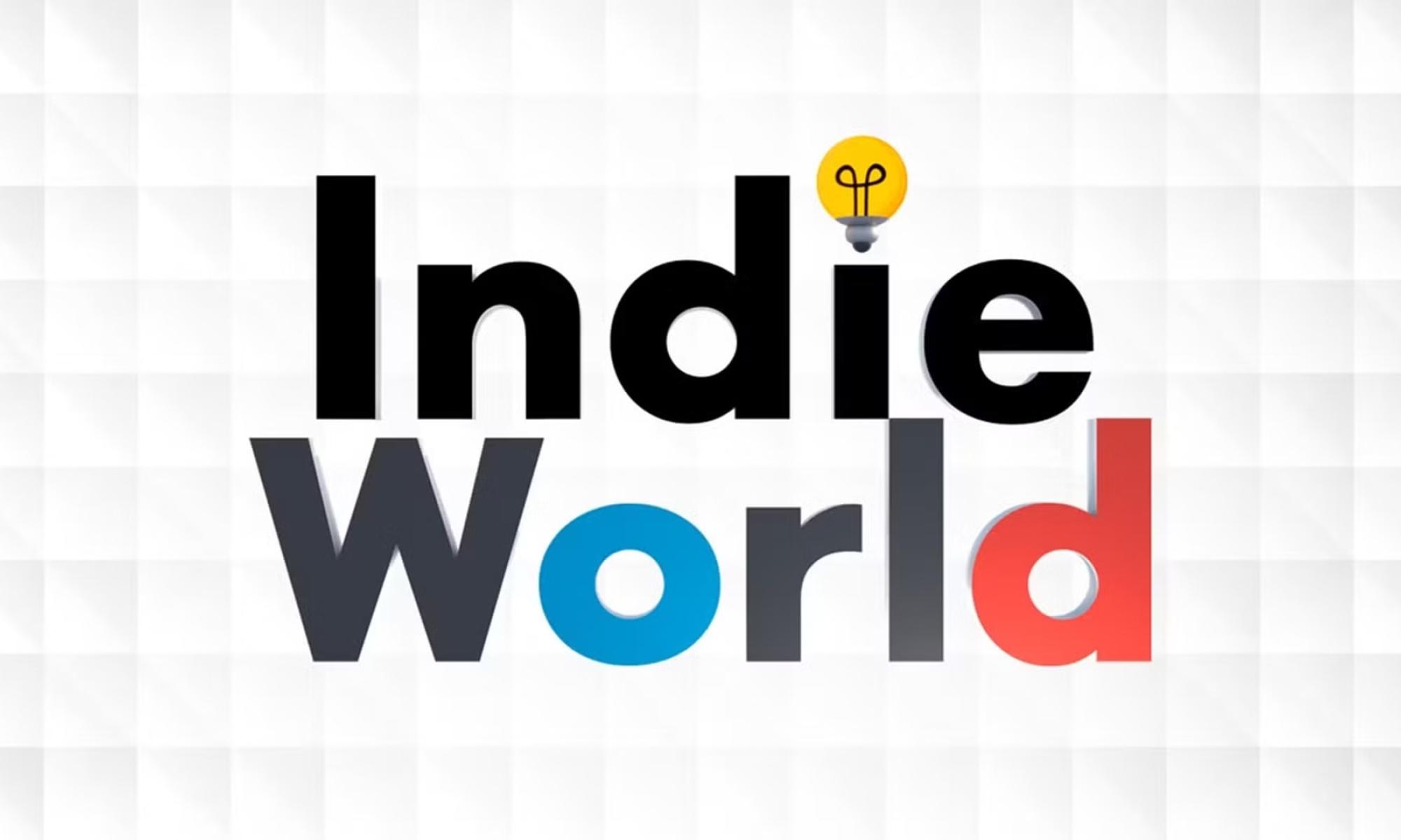 Indie World, värikäs logo