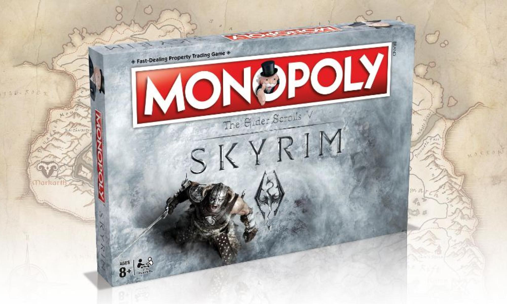 Skyrim Monopoly Monopoli lautapeli