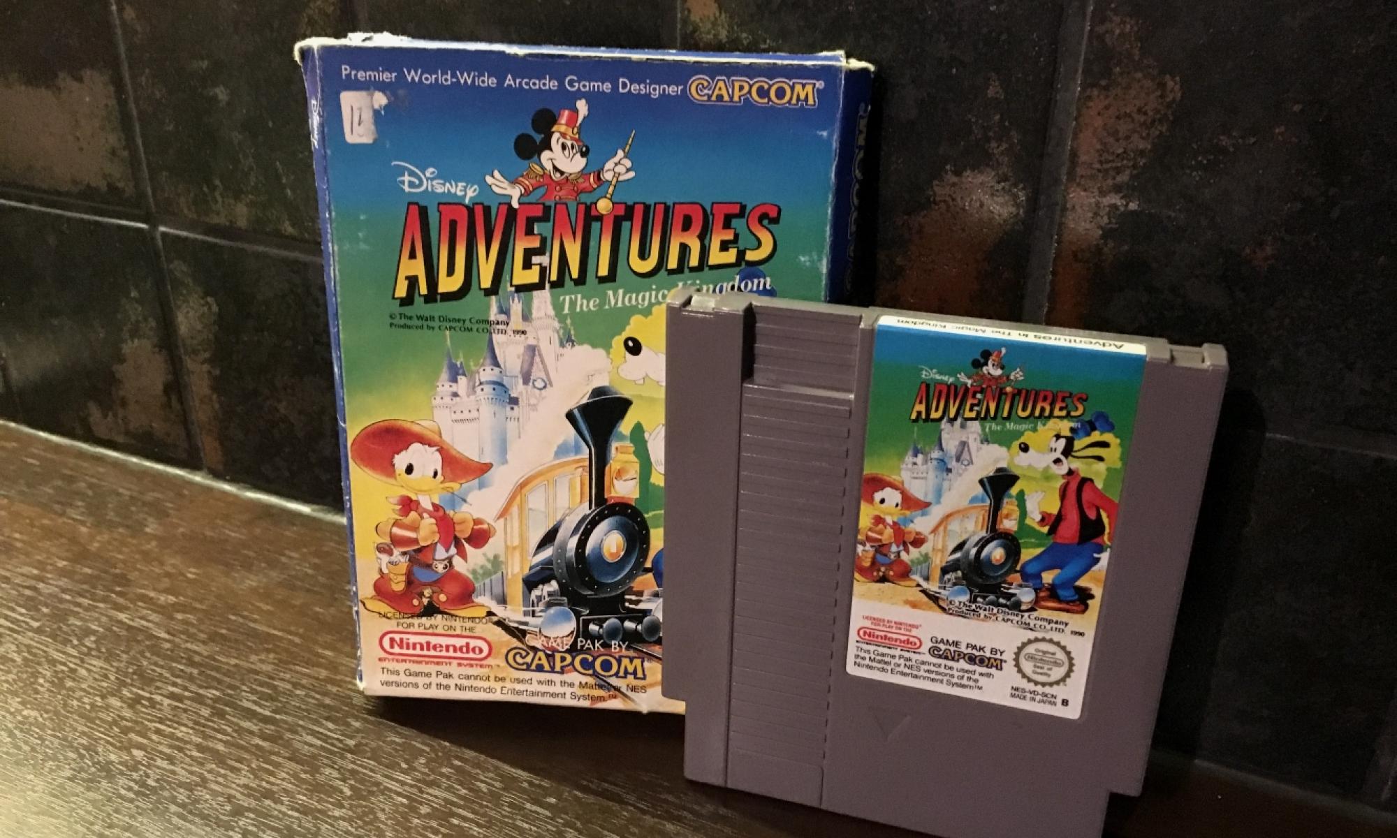 Adventures in the Magic Kingdom NES Retromuistelo